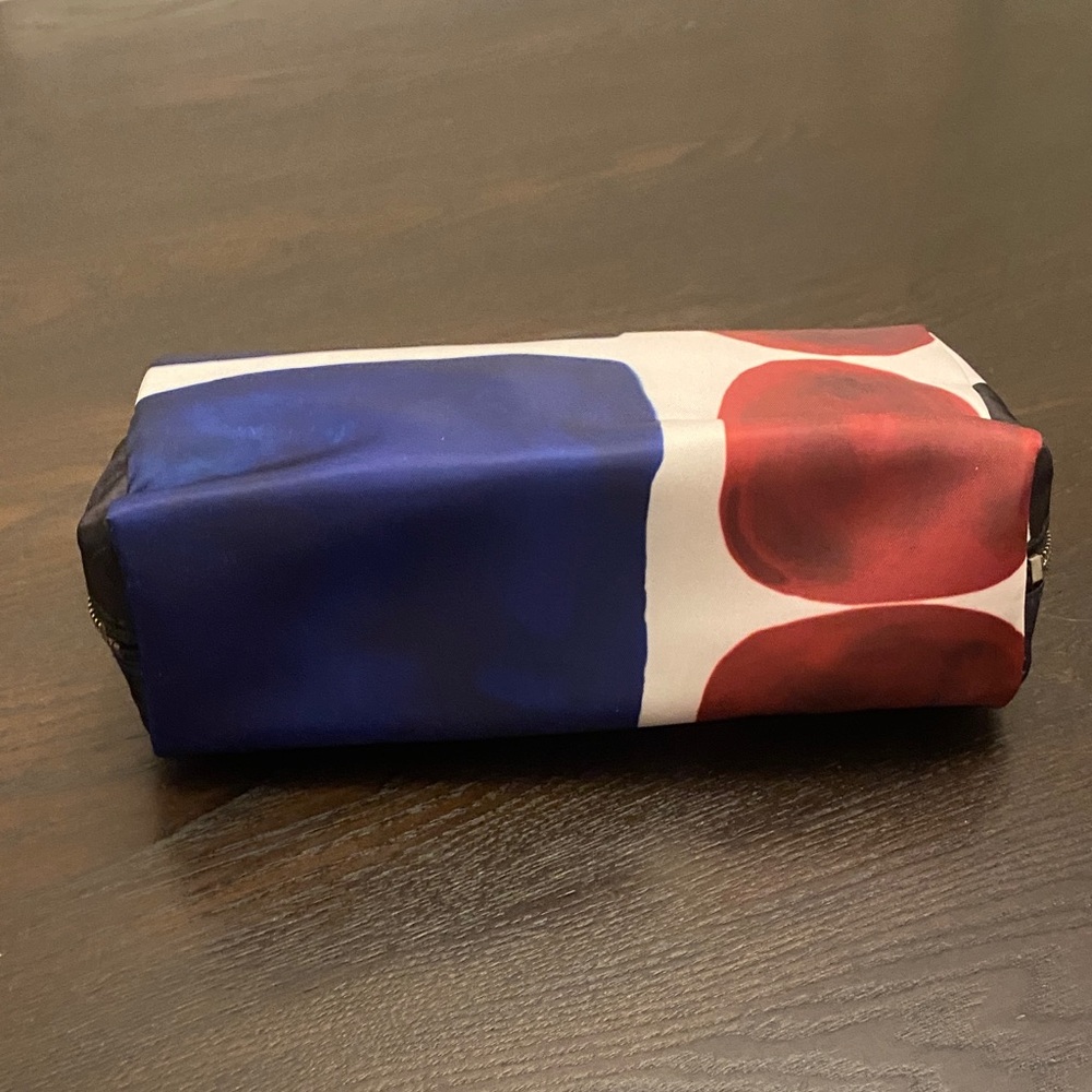 Red and Blue Abstract Pouch - Picture 4 of 6